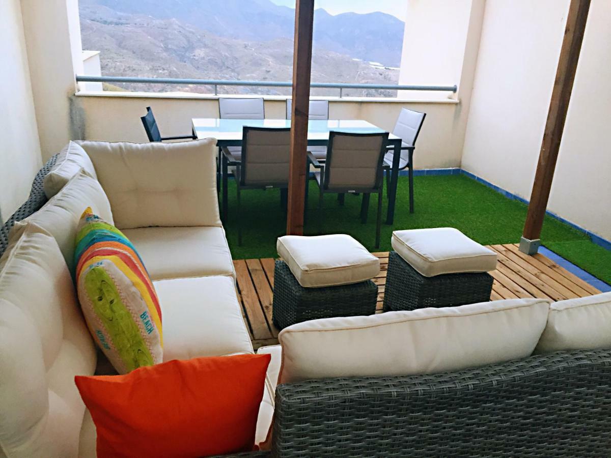 Apartamentos Deluxe Roquetas De Mar Con Golf Y Piscina Climatizada, Parking Privado Vicar Luaran gambar